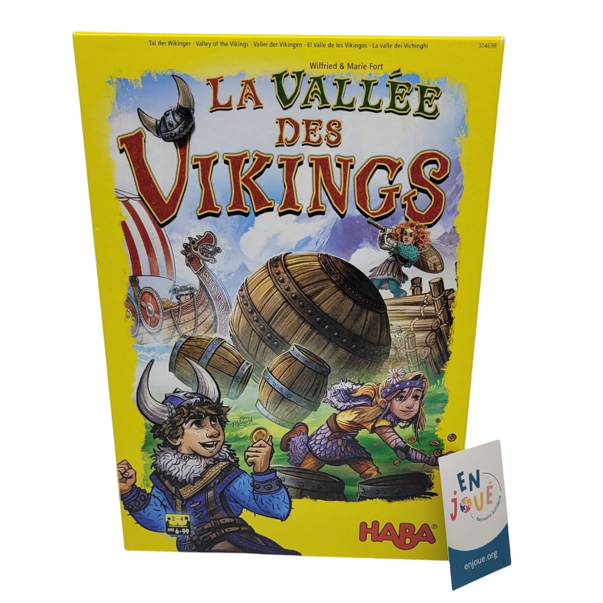 Jeu de société - La vallée des Vikings - Haba - À partir de 6 ans. Bon état -  reconditionné disponible sur Label Emmaüs